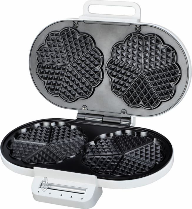 Vaflių kepimo aparatas 1400W HWF-F14002WH HEINNER Vaflių kepimo aparatas 1400W HWF-F14002WH HEINNER
