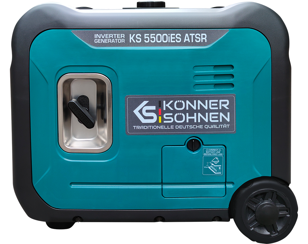 Inverterinis benzininis generatorius 5,0 kW KS 5500iE S ATSR KONNER & SOHNEN Inverterinis benzininis generatorius 5,0 kW KS 5500iE S ATSR KONNER & SOHNEN