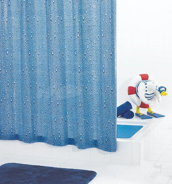 Dušo užuolaida Ridder Drops, 180x200 cm, 34330