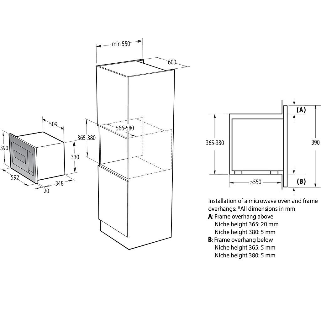 Mikrobangų krosnelė GORENJE BM235G1SYB Mikrobangų krosnelė GORENJE BM235G1SYB