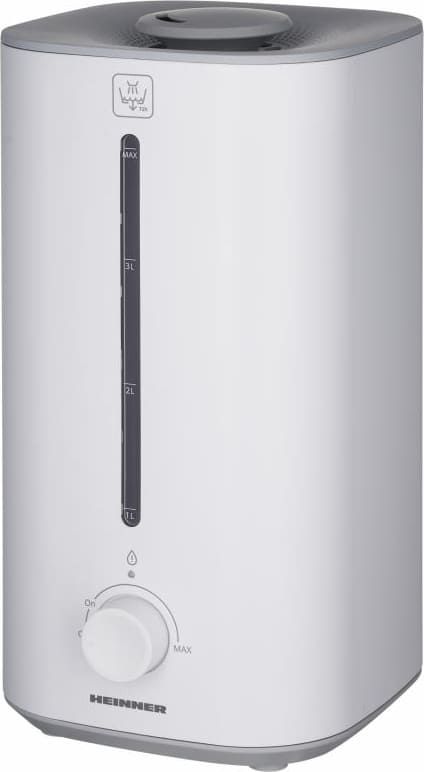Ultragarsinis drėkintuvas 4L 35m2 25W HUH-M3504WH HEINNER Ultragarsinis drėkintuvas 4L 35m2 25W HUH-M3504WH HEINNER