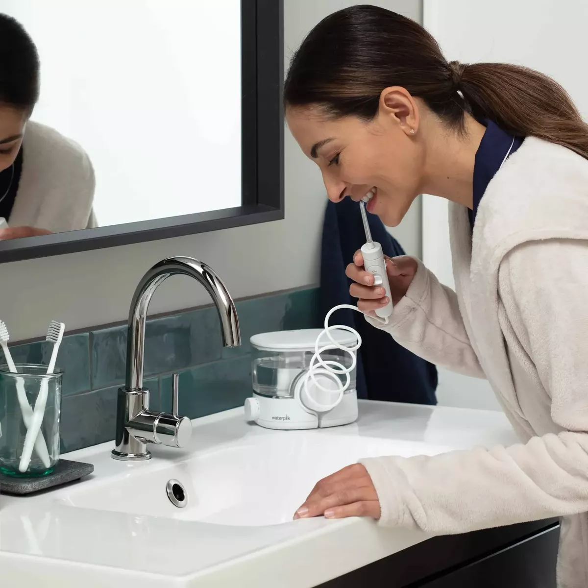 Bevielis burnos irigatorius Waterpik WF-11 ION Bevielis burnos irigatorius Waterpik WF-11 ION