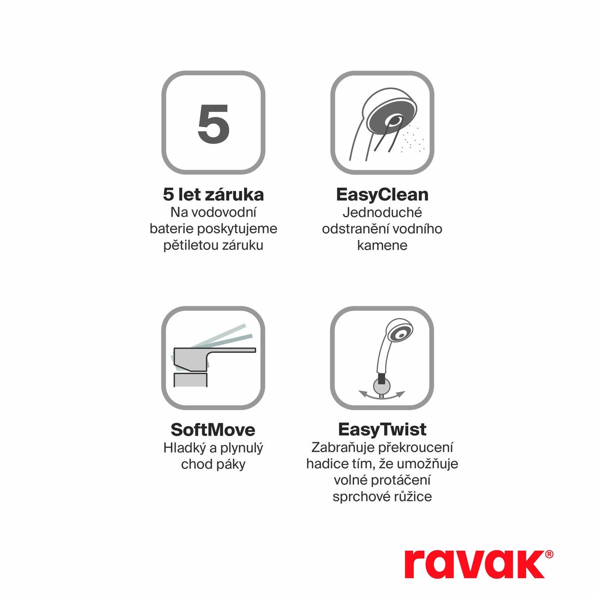 Potinkinis maišytuvas, 3 krypčių be korpuso, su dušo komplektu, grafito, X070333