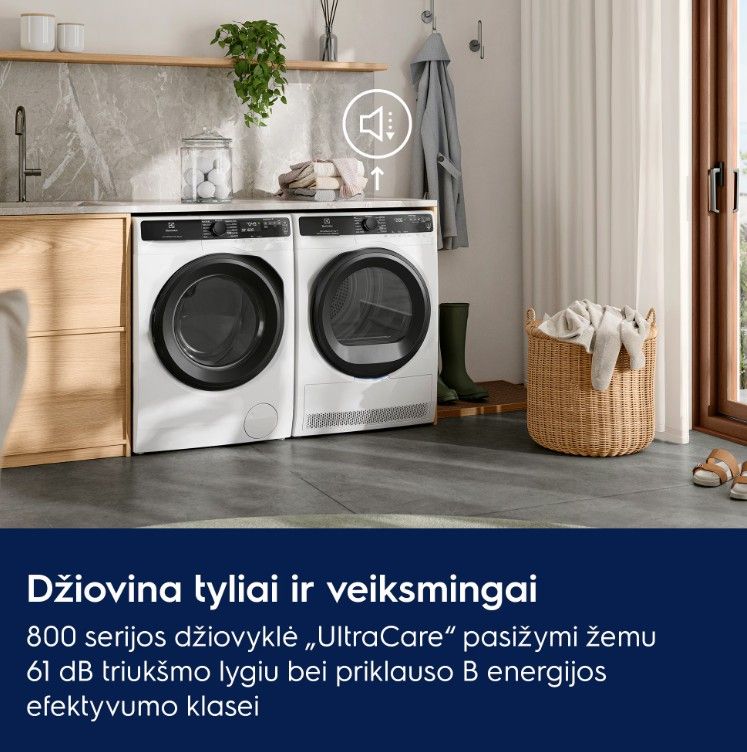 Džiovyklė Electrolux EW8D585UCE Džiovyklė Electrolux EW8D585UCE
