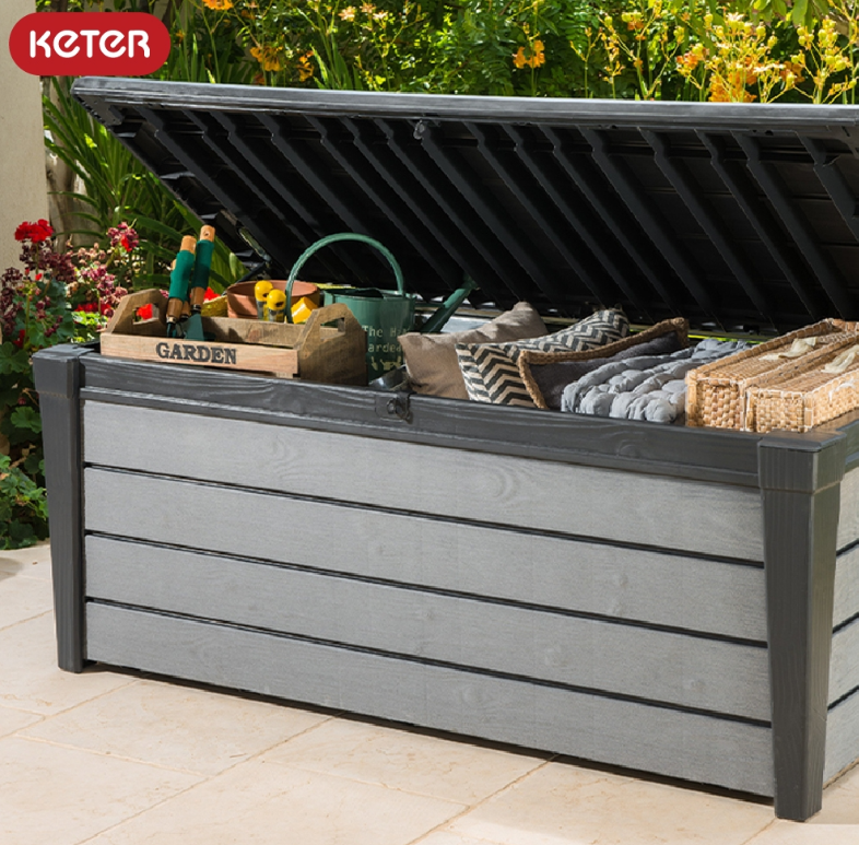 Daiktadėžė Brightwood grafitinė 455L, K230418