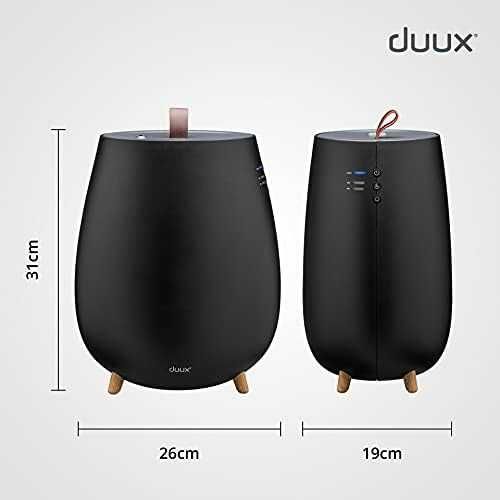 Oro drėkintuvas Duux Tag, Juodas, DXHU14