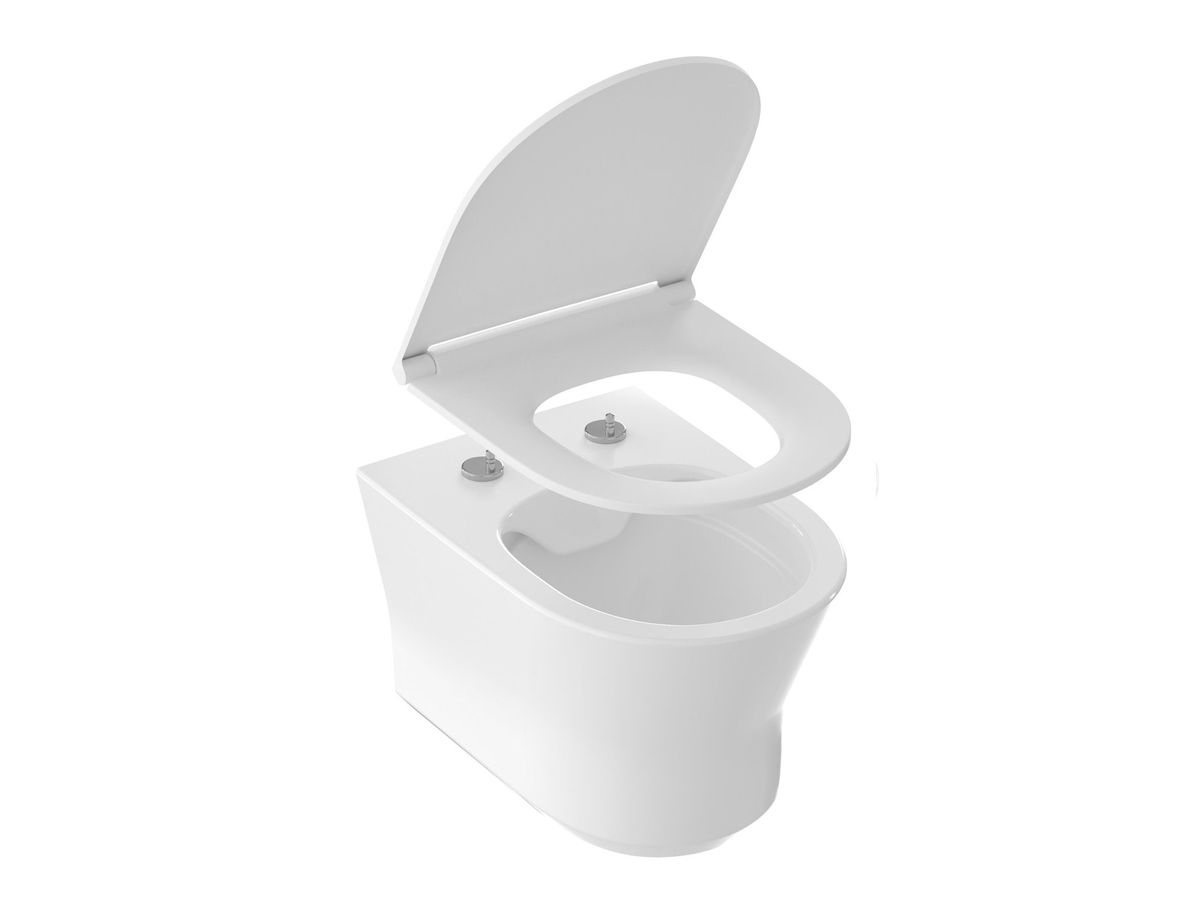 WC unitazo dangtis Ravak Ypsilon S, baltas, X03089