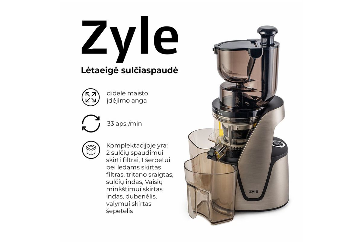 Lėtaeigė sulčiaspaudė ZY016SSJ