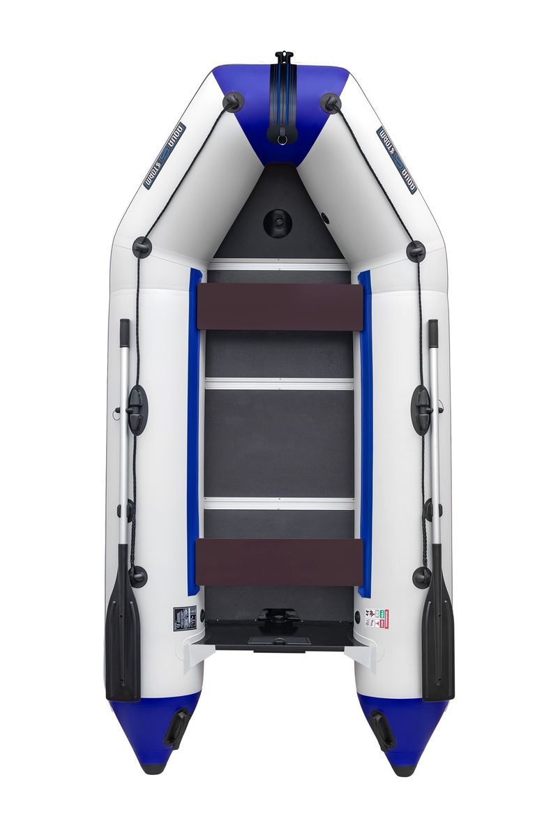 Pripučiama valtis AQUA-STORM stk-330, balta/mėlyna