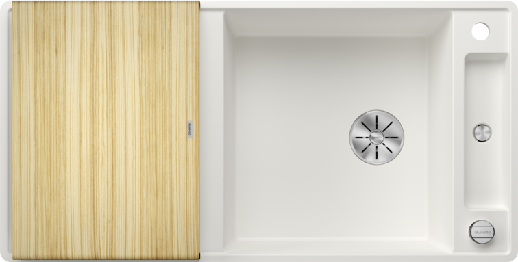 Silgranitinė plautuvė BLANCO AXIA III XL 6 S-F SILG PDUR Balta Z.ES InFino M.AF