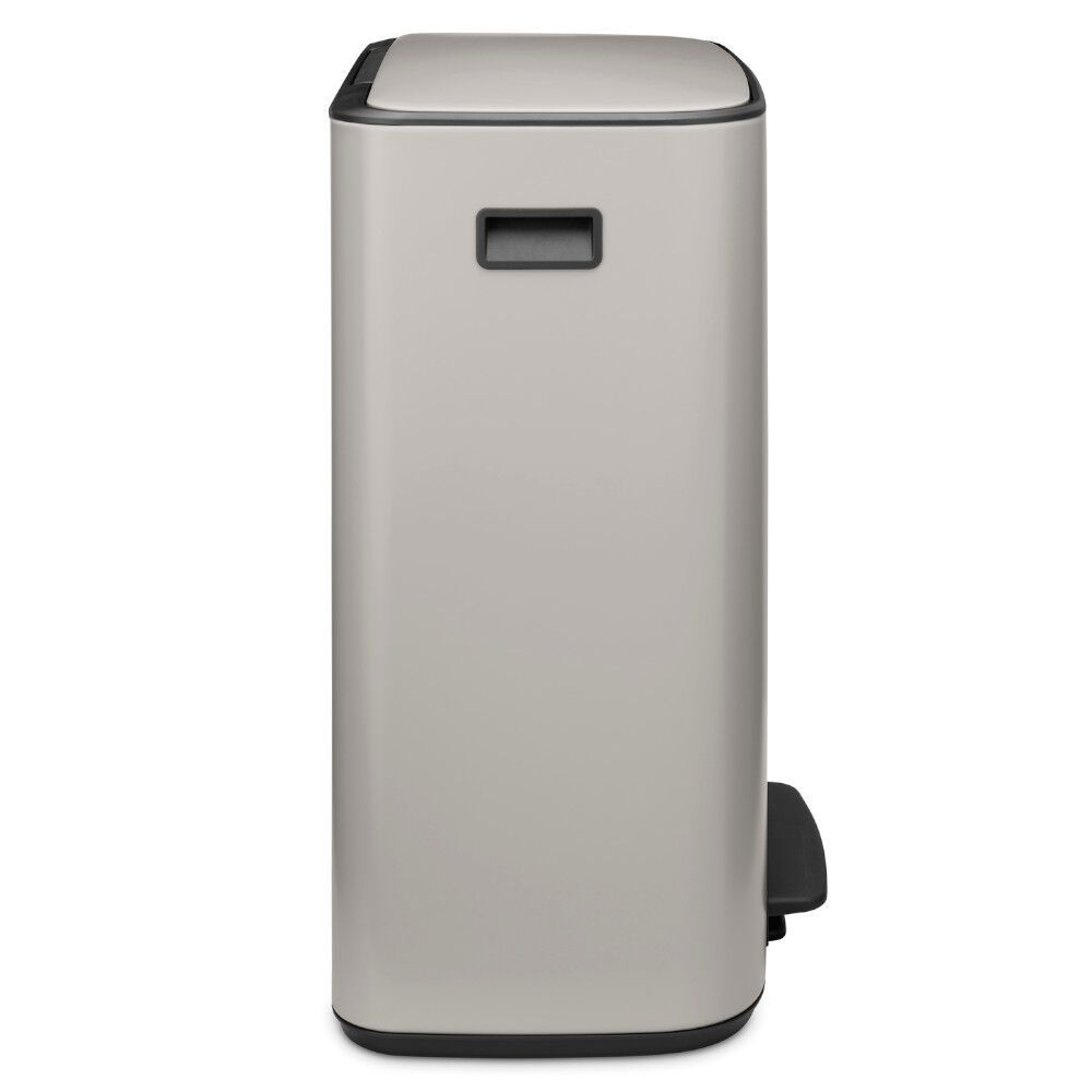 Šiukšlių dėžė su pedalu Brabantia Bo 60L, Soft Grey, 255083