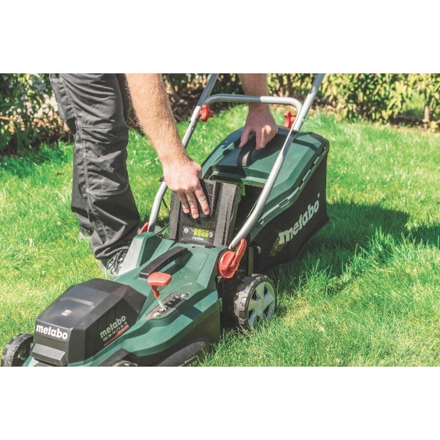 Akumuliatorinė vejapjovė Metabo RM 36-18 LTX BL 36