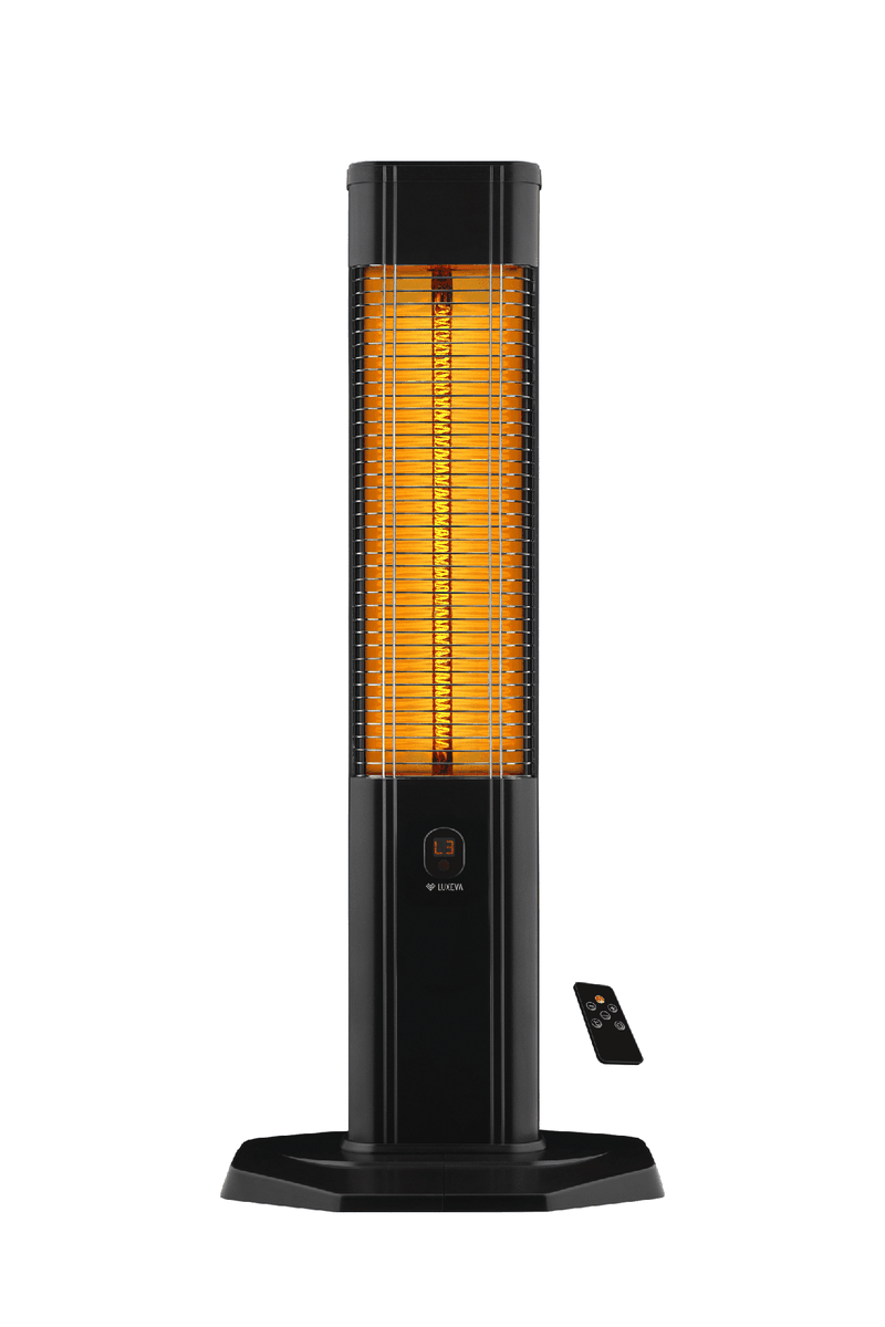 Infraraudonųjų spindulių šildytuvas “Joris” 2000W, juodas Infraraudonųjų spindulių šildytuvas “Joris” 2000W, juodas
