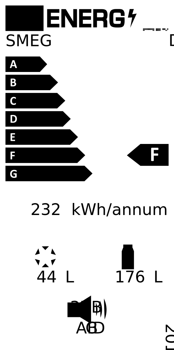 SMEG šaldytuvas D8140F