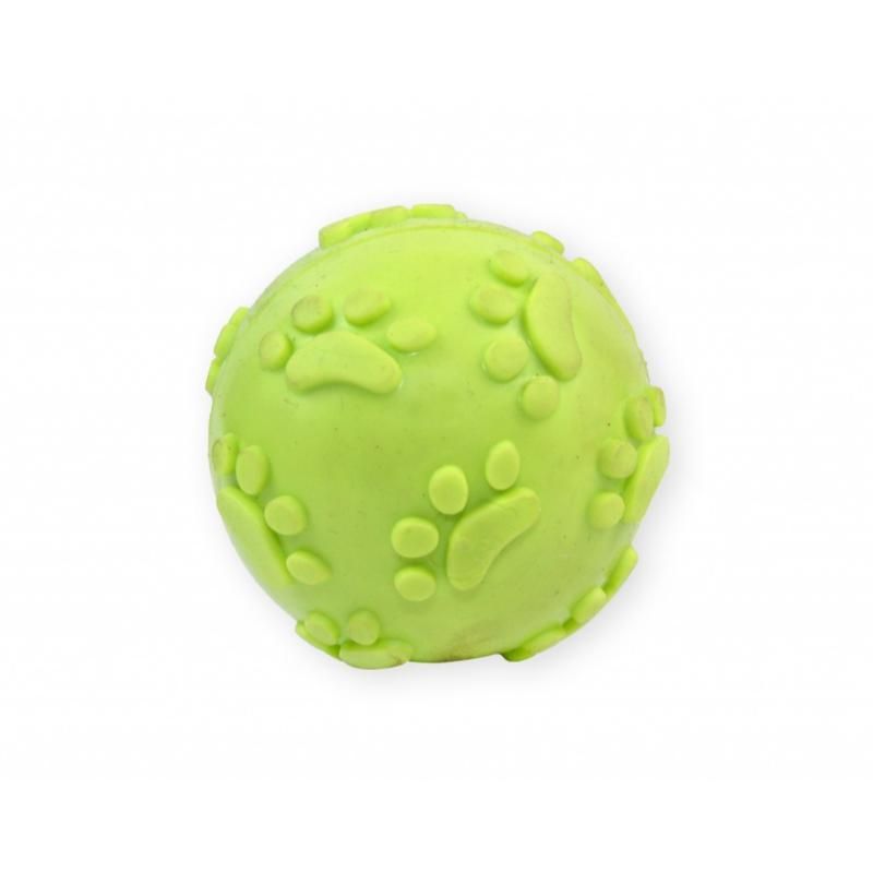 PET NOVA TPR kamuoliukas su garsu 6cm 3vnt, SOUNDBALL-YL