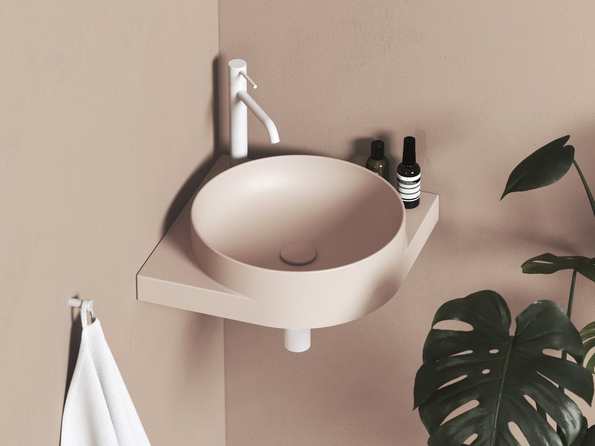 Stacionari praustuvo sifono galvutė Ravak Flat, Alabaster Pink, X03072 Stacionari praustuvo sifono galvutė Ravak Flat, Alabaster Pink, X03072