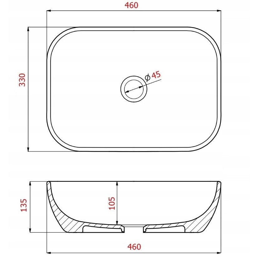 Praustuvas Lara, baltas, 56506 Praustuvas Lara, baltas, 56506