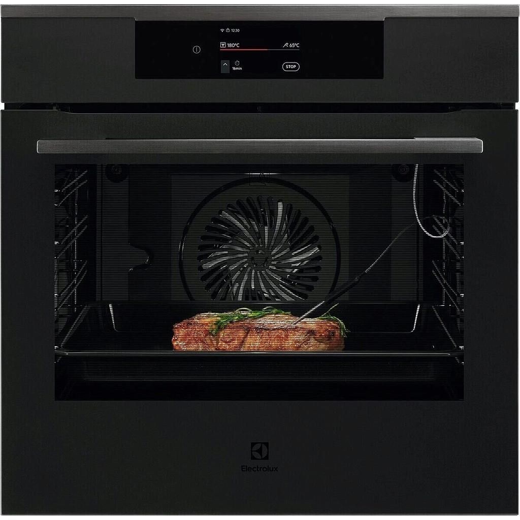Orkaitė ELECTROLUX KOEAP3XT, pirolizė, Wifi, juoda matinė spalva