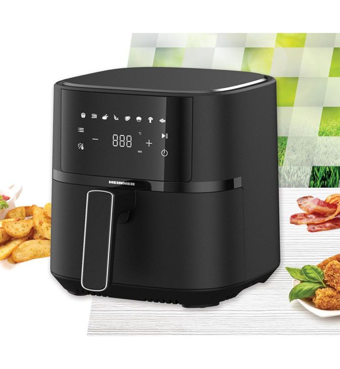 Oro keptuvė 1500W, 4L HAF-B4BK1500 HEINNER Oro keptuvė 1500W, 4L HAF-B4BK1500 HEINNER