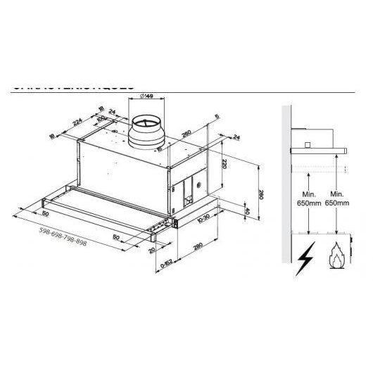 Gartraukis DE DIETRICH DHT6605X