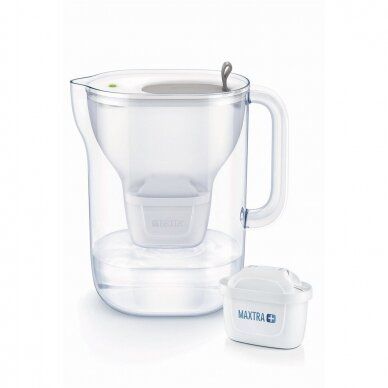 BRITA vandens filtravimo indas Style (2,4l) Pilkas