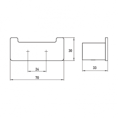 Emco LOFT vonios aksesuarų komplektas iš 3 dalių juodos spalvos, 059813300