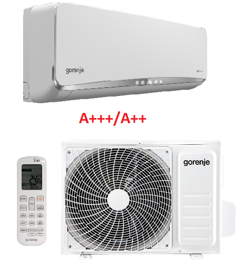Šilumos siurblys-kondicionierius Gorenje PANDORA70 TE, 7,1 KW šild, 7,0 KW šald., pilnas komplektas
