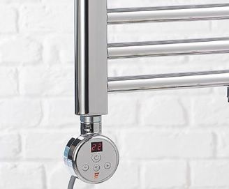 Kaitinimo elementas tenas Ecoradco SUN DIGITAL su ekranėliu, 400 W, chromas Kaitinimo elementas tenas Ecoradco SUN DIGITAL su ekranėliu, 400 W, chromas