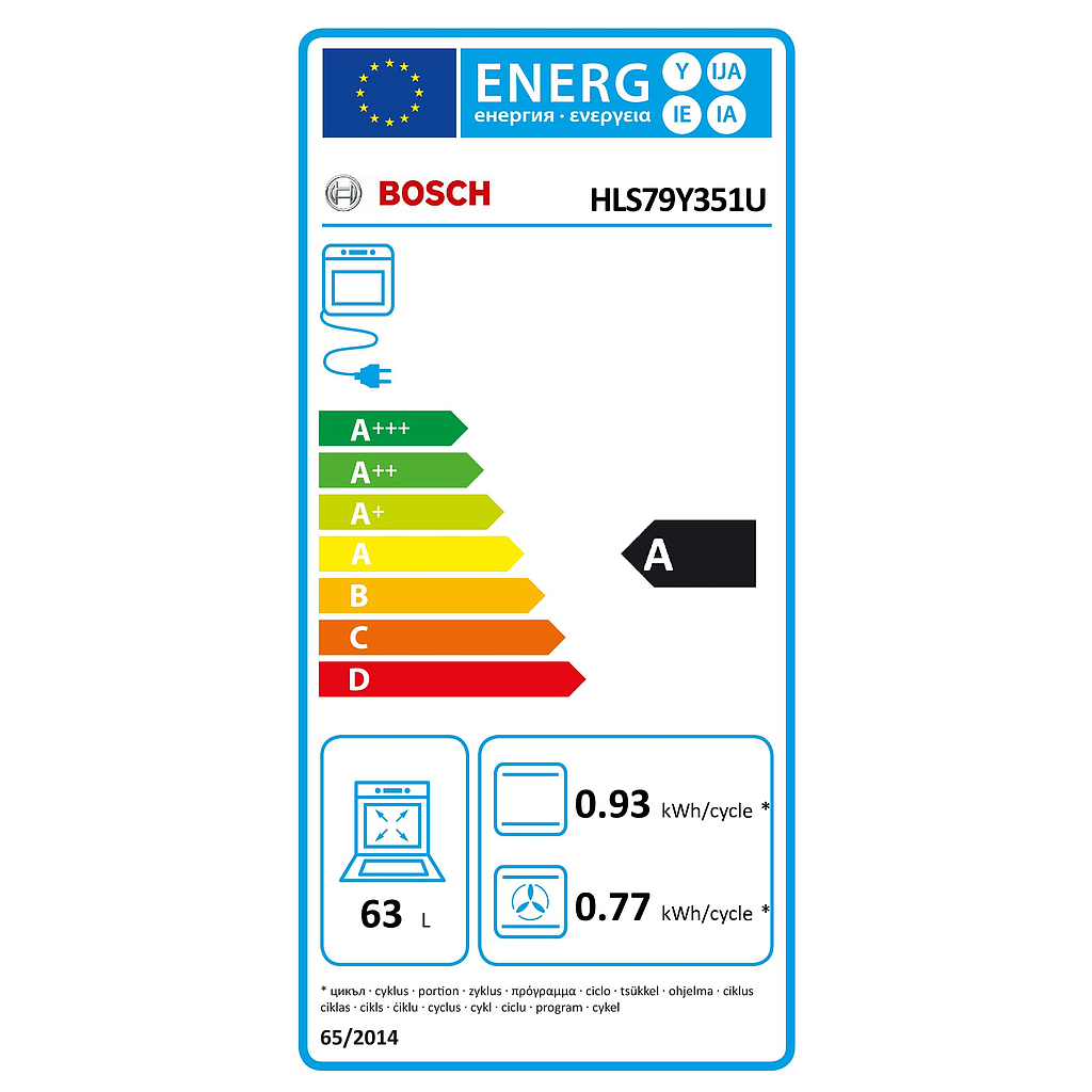 Viryklė BOSCH HLS79Y351U