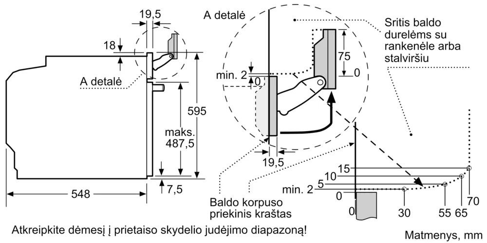 Įmontuojama orkaitė su garų ir mikrobangų funkcijomis Bosch HNG978QB1