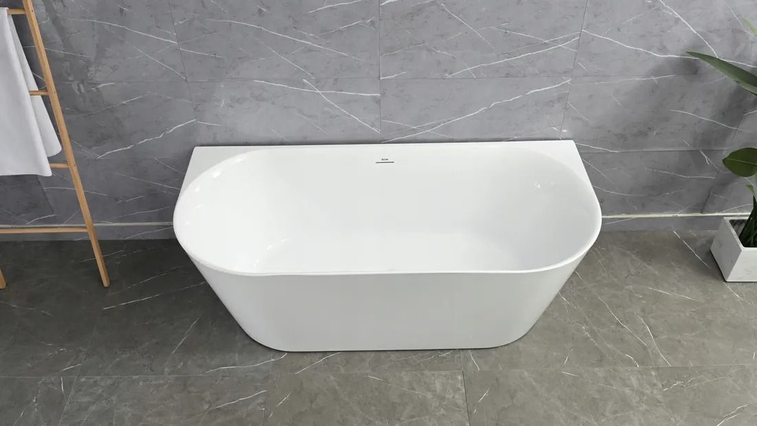 Vonia Braider RESTIA SLIM glaudžiama prie sienos 1600*750 mm balta su chromuotu sifonu Vonia Braider RESTIA SLIM glaudžiama prie sienos 1600*750 mm balta su chromuotu sifonu