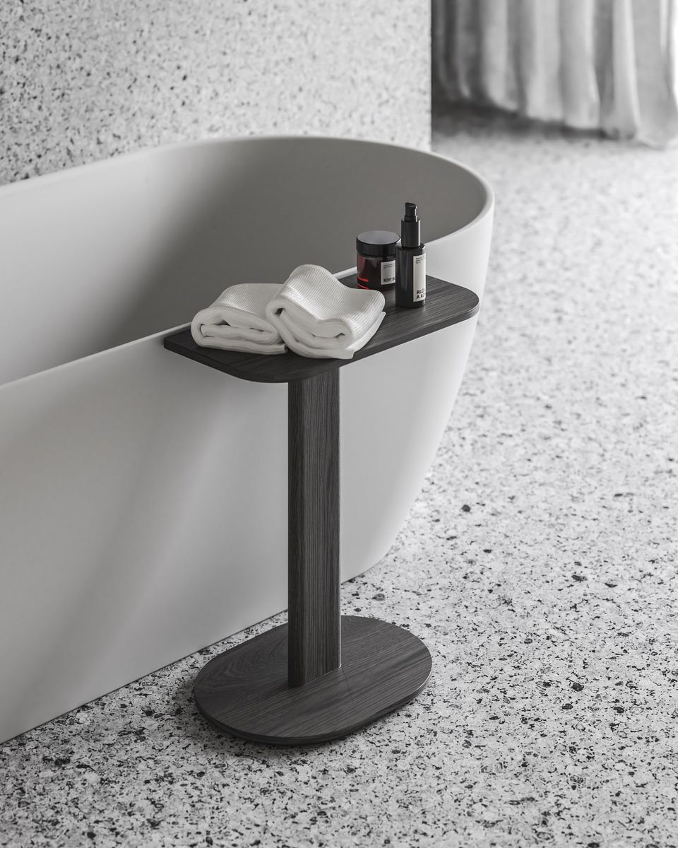 Vonios staliukas Ravak Wood S, juodas ąžuolas, X000001795