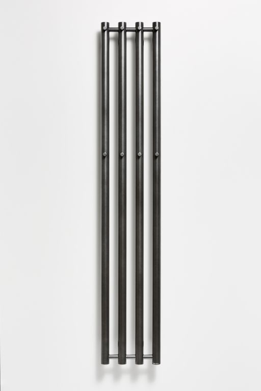 Rankšluosčių džiovintuvas PMH Rosendal 42x150 cm, juoda struktūrinė, R2BL/6 Rankšluosčių džiovintuvas PMH Rosendal 42x150 cm, juoda struktūrinė, R2BL/6