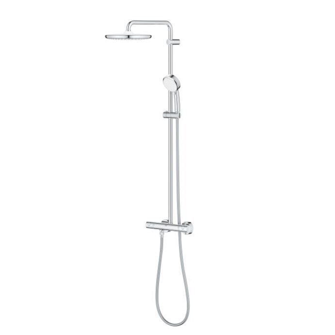 Grohe Tempesta Cosmopolitan 250 termostatinė, virštinkinė dušo sistema, chromas, 26670000