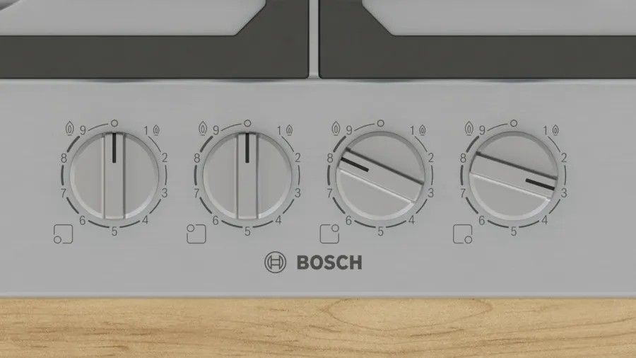 Įmontuojama dujinė kaitlentė Bosch PCP6A5I90 Įmontuojama dujinė kaitlentė Bosch PCP6A5I90