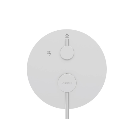 Potinkinė dušo sistema Balneo CASCADE - 2, nerūdijantis plienas, H0301020606