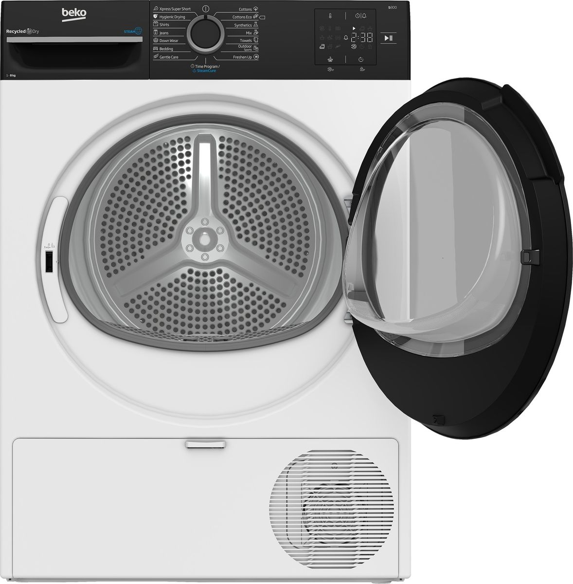 Džiovyklė Beko BM3T38239WBB Džiovyklė Beko BM3T38239WBB