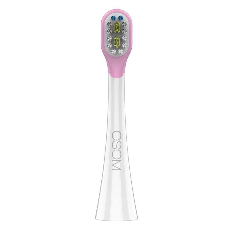 Vaikiškas įkraunamas elektrinis dantų šepetėlis OSOM Oral Care Kids Sonic Toothbrush Pink