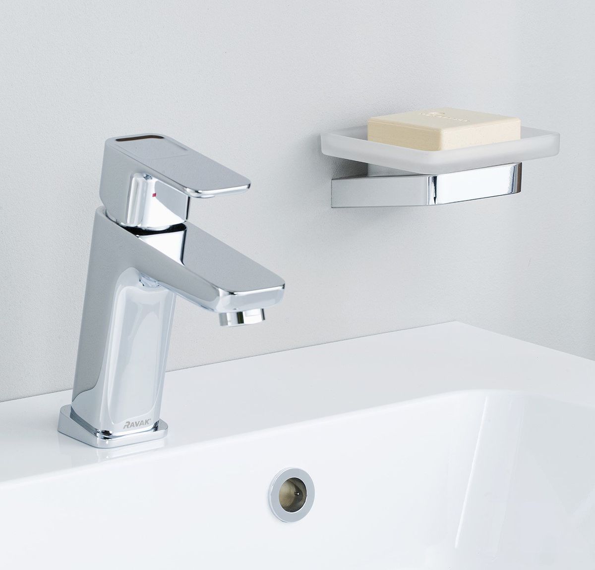 Maišytuvas praustuvui TD be dugno vožtuvo, chromas, X070062 Maišytuvas praustuvui TD be dugno vožtuvo, chromas, X070062