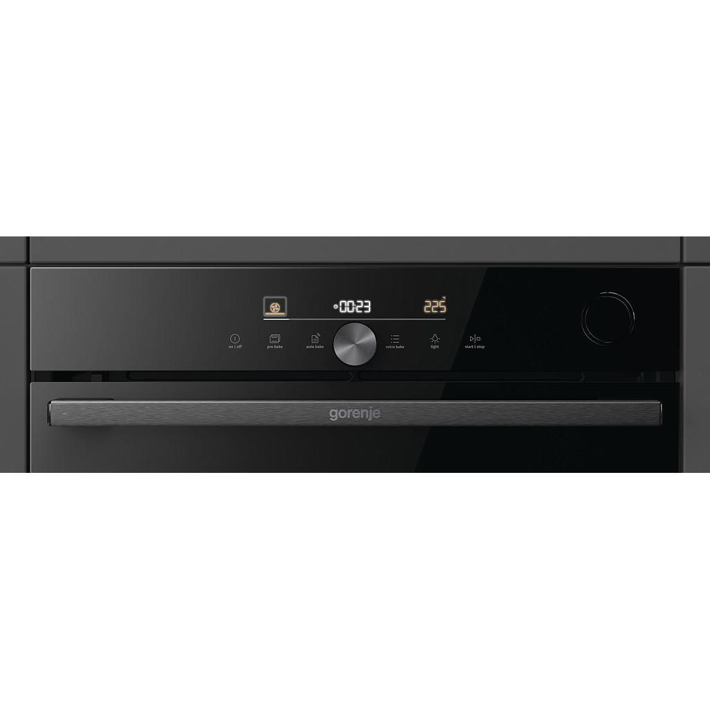 Orkaitė GORENJE BPSA6747DGWI, pirolizė, daliniai garai 50 proc.