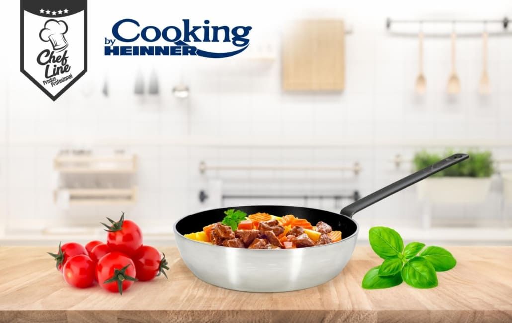 Wok keptuvė aliuminio su nelimpančia danga 28x8cm HR-JH-W28 HEINNER Wok keptuvė aliuminio su nelimpančia danga 28x8cm HR-JH-W28 HEINNER