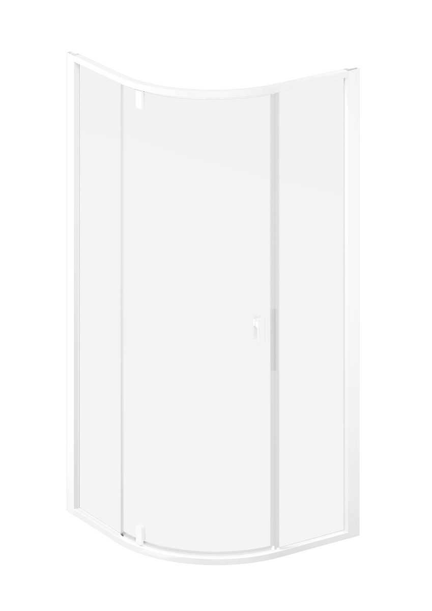 Dušo kabina Ravak NSKK3 80x80, balta matinė+stiklas Transparent, 3O644E01Z1