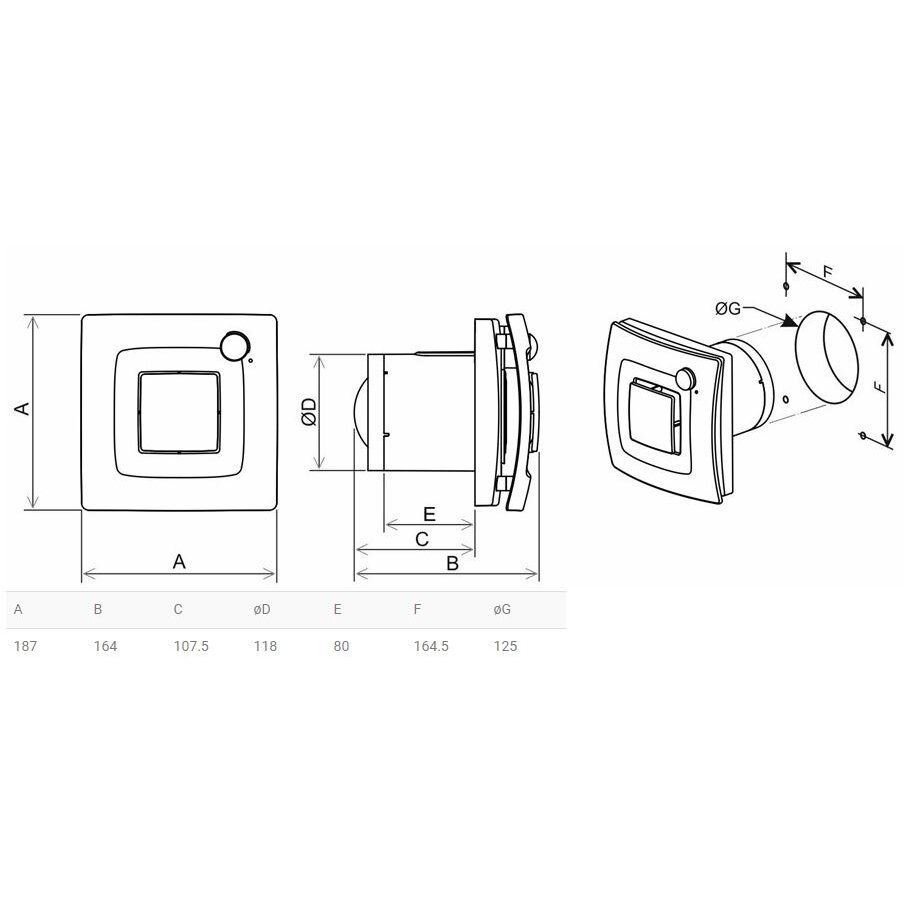 Ventiliatorius Soler &amp; Palau SILENT DUAL 200 (220-240V 50HZ) RE