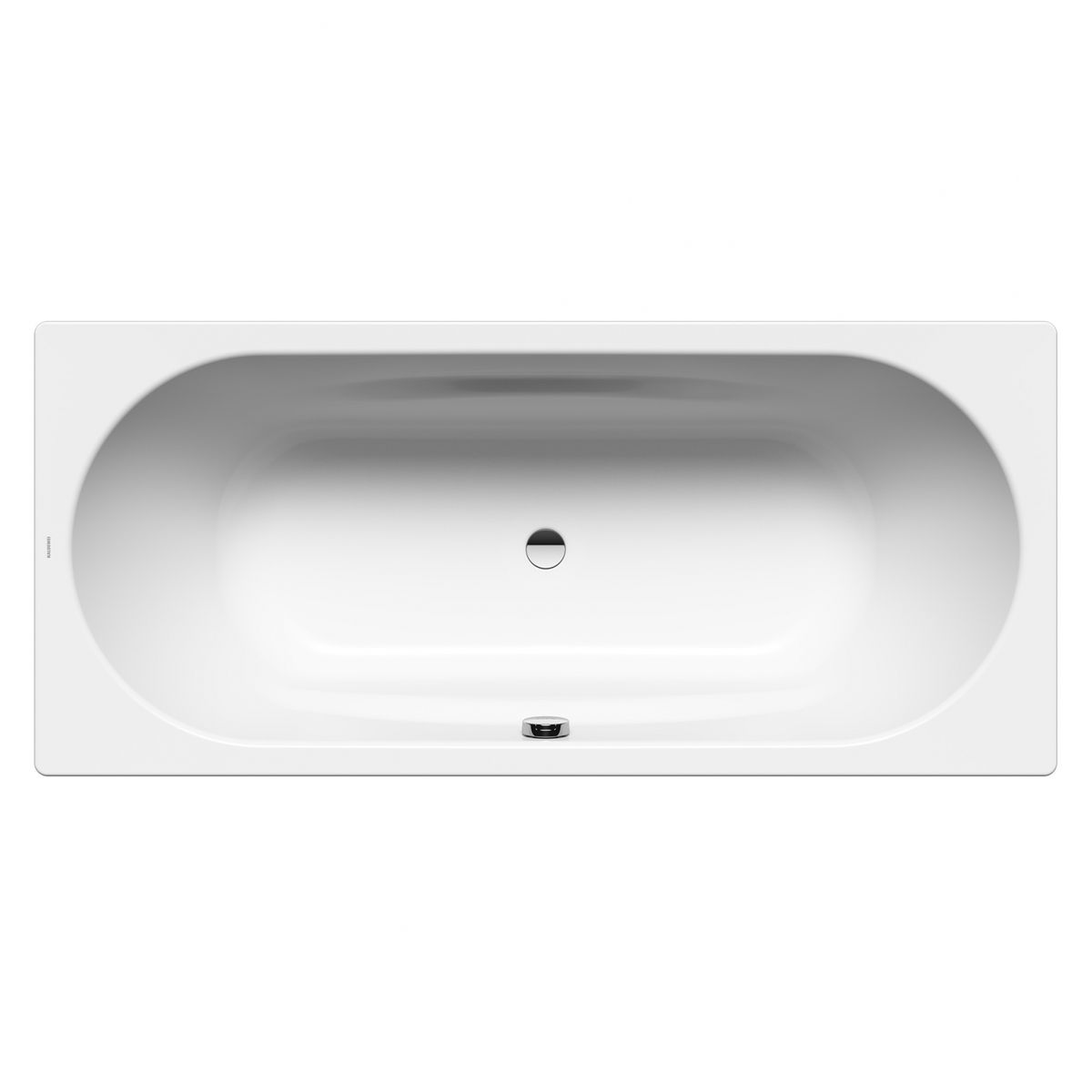 Plieninė vonia Kaldewei Vaio Duo 180x80 cm, balta, 233000010001
