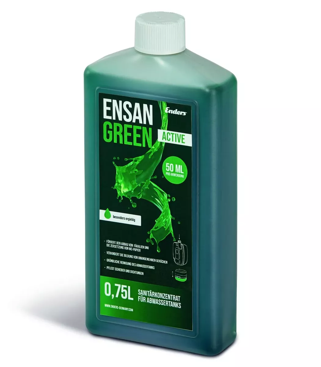 Skystis biotualetui Enders Ensan Green Active, 0.75 l, 000101194834