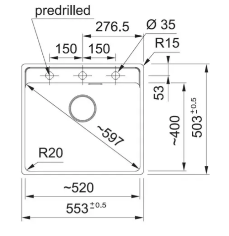 Akmens masės plautuvė Franke Maris MRG 210/52A, oniksas, 1140659084 Akmens masės plautuvė Franke Maris MRG 210/52A, oniksas, 1140659084