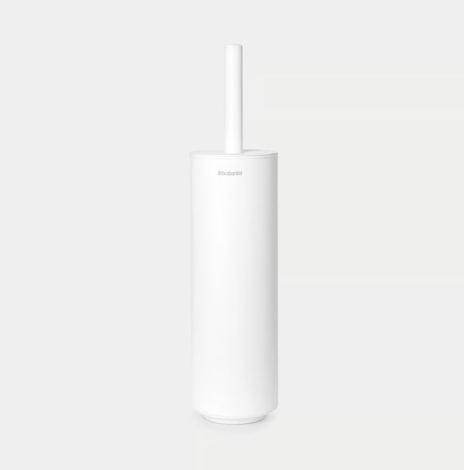 Tualeto šepetys su laikikliu Brabantia Mindset, Mineral Fresh White, 303845