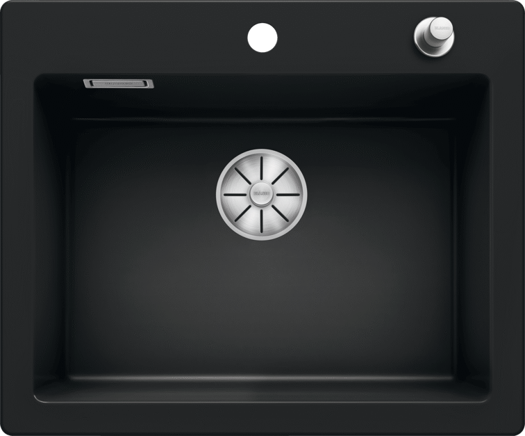 Plautuvė BLANCO PALONA 6 Ceramic PPLUS Black Infino Plautuvė BLANCO PALONA 6 Ceramic PPLUS Black Infino