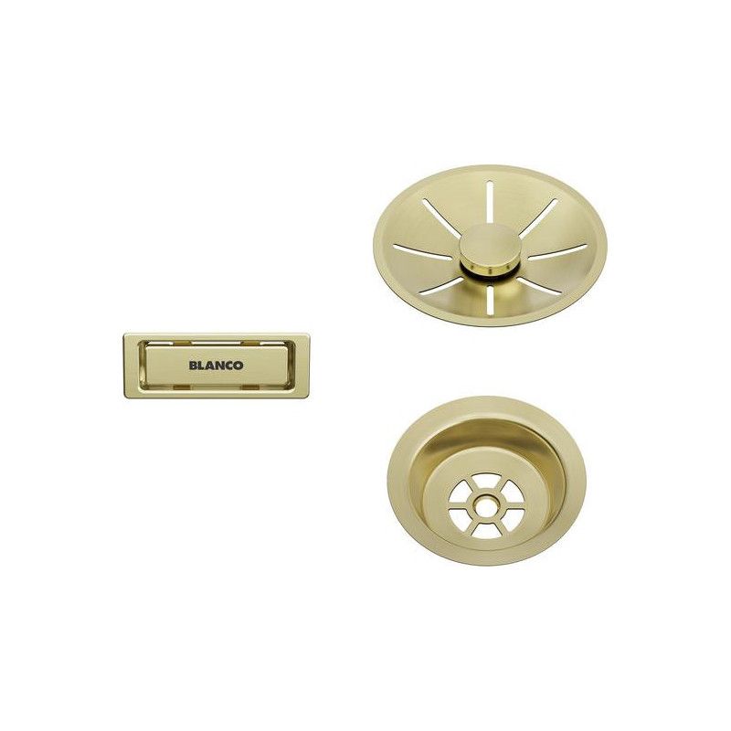 Blanco ventilių komplektas satin gold, 203476