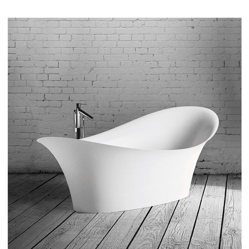 Lieto akmens vonia Bathesa Nida 206x91.5 cm